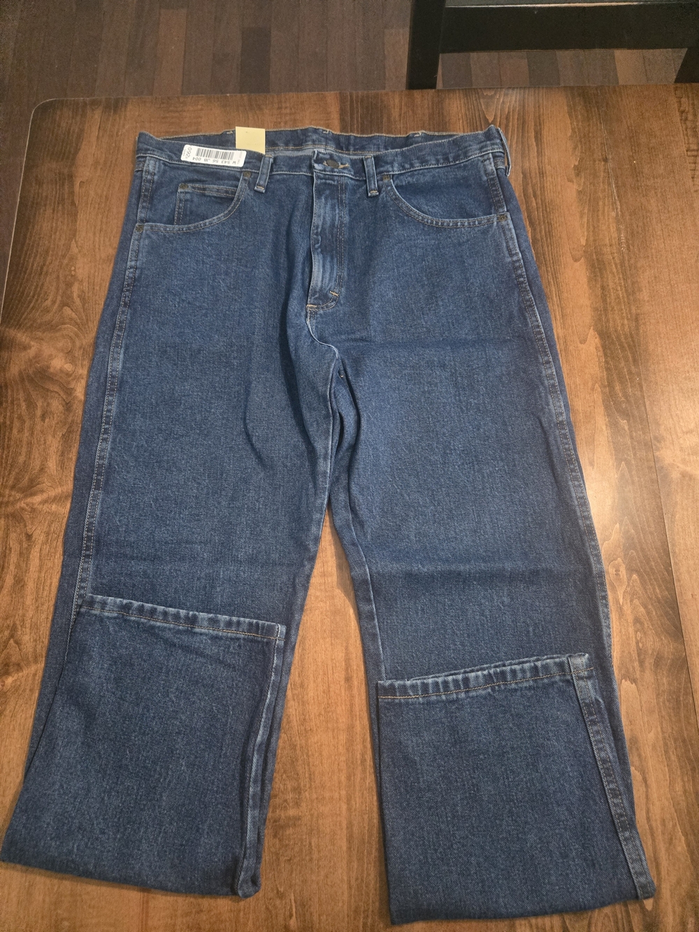 BUNDLE Wranger NWT Men's Dark Blue Denim Jeans 36x32